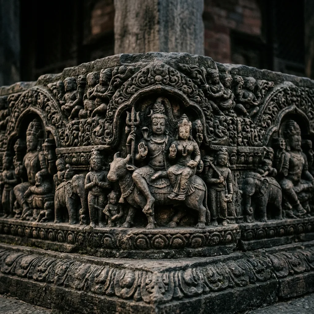 Intricate Stone Carvings